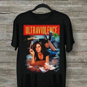 Lana Del Rey Ultraviolence T-shirt Pulp Fiction Parody Tees Shirt